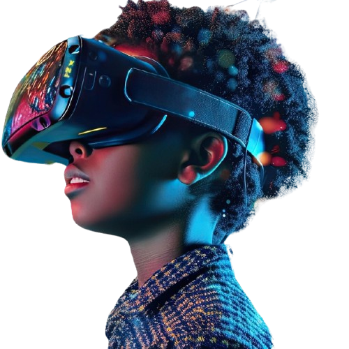 Person using VR